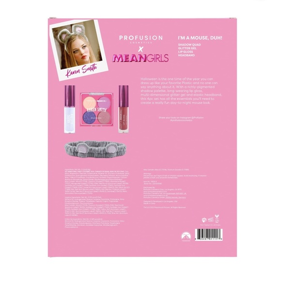 Profusion Cosmetics X Mean Girls I'm A Mouse, Duh! Makeup Set - Picture 7 of 7
